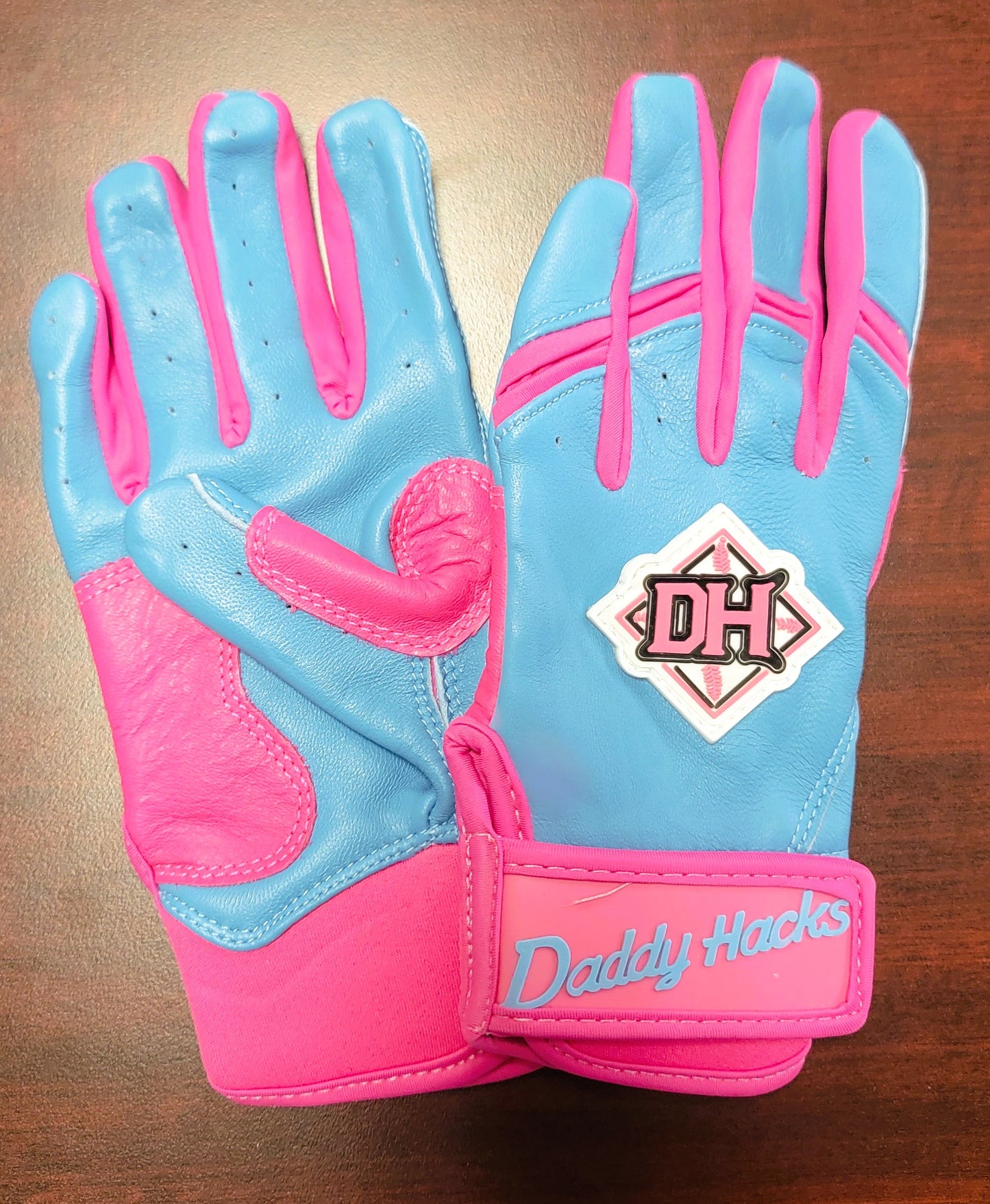 Daddy Hacks Batting Gloves Short Cuff