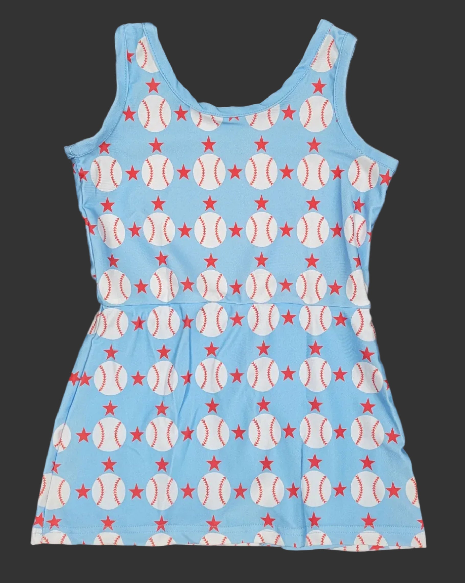 girls athletic dress (preorder) Baseball / 3T Wedding Dresses & Bridal Color:purple Printing feeling-sexy Features moisture