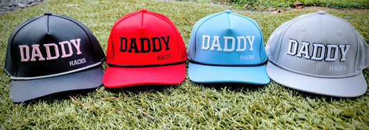 Daddy Hacks Apparel Co. – DADDY Rope Snapback Hat