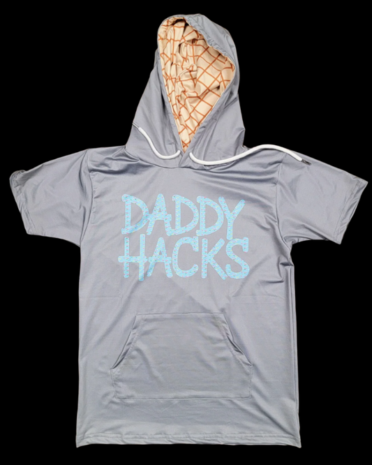 Daddy Hacks Ice Cream SS Hoodie Collection (Thin Material)