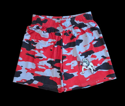Red & Black Gameday Shorts